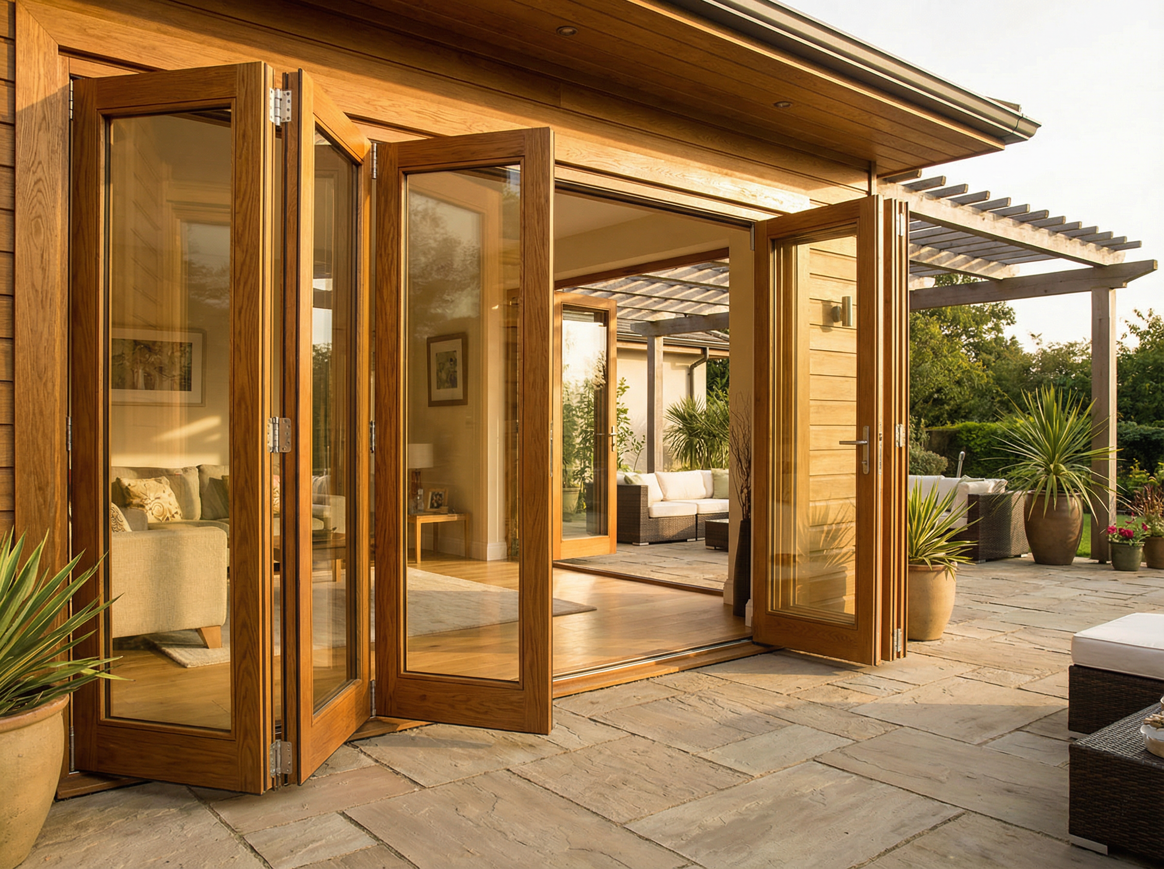 Walton Windows bespoke bi-folding doors